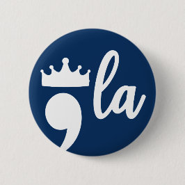 Comma La Harris Satzzeichen mit Crown 2024 Button