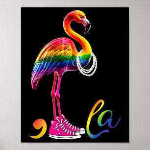 Comma La Kamala 2024 Election Rights Lgbt Poster