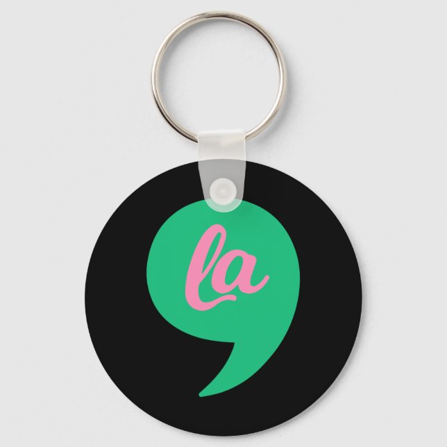 Comma La Kamala Harris 2022 Wahlkosten Schlüsselanhänger (Vorderseite)