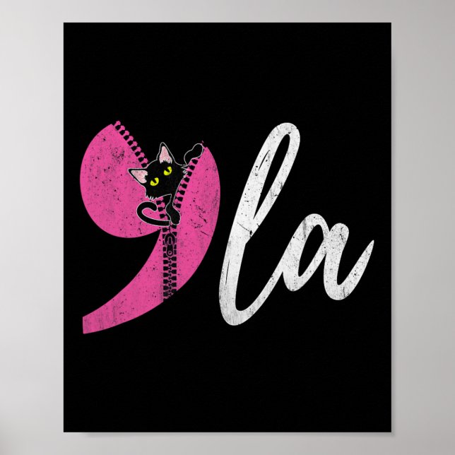 Comma La Kamala Harris 2024 Presidential Political Poster (Vorne)