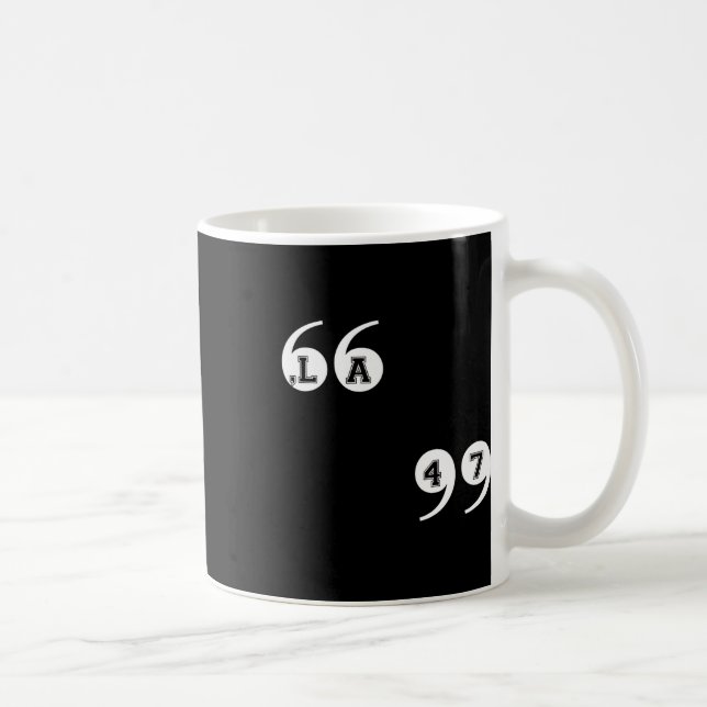 Comma La Kamala Harris 47 Kaffeetasse (Rechts)