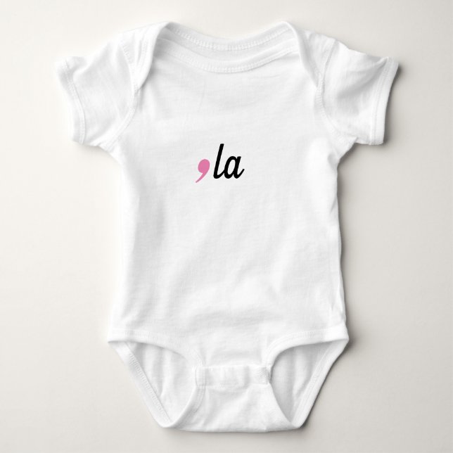 Comma La Kamala Harris Baby Bodysuit Strampler (Vorderseite)