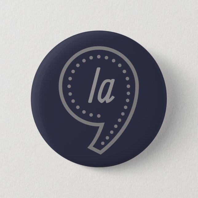 Comma la Kamala Harris Button (Vorderseite)