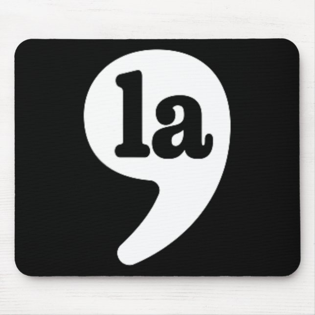 Comma La Kamala Harris für die Präsidentschaftswah Mousepad (Vorne)