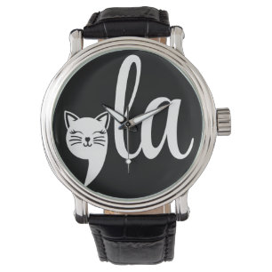 Comma La Kamala Harris - Katzenmutter für Kamala Armbanduhr