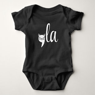 Comma La Kamala Harris - Katzenmutter für Kamala Baby Strampler