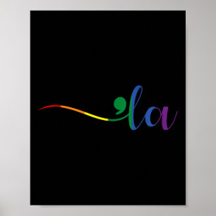 Comma La Kamala Harris Lgbt Niedliche Wahlen Poster