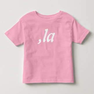 Comma La Kamala Harris - maßgeschneidertes Textdes Kleinkind T-shirt
