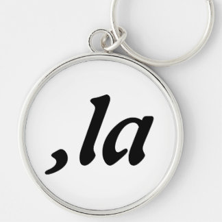 Comma La Kamala Harris - maßgeschneidertes Textdes Schlüsselanhänger