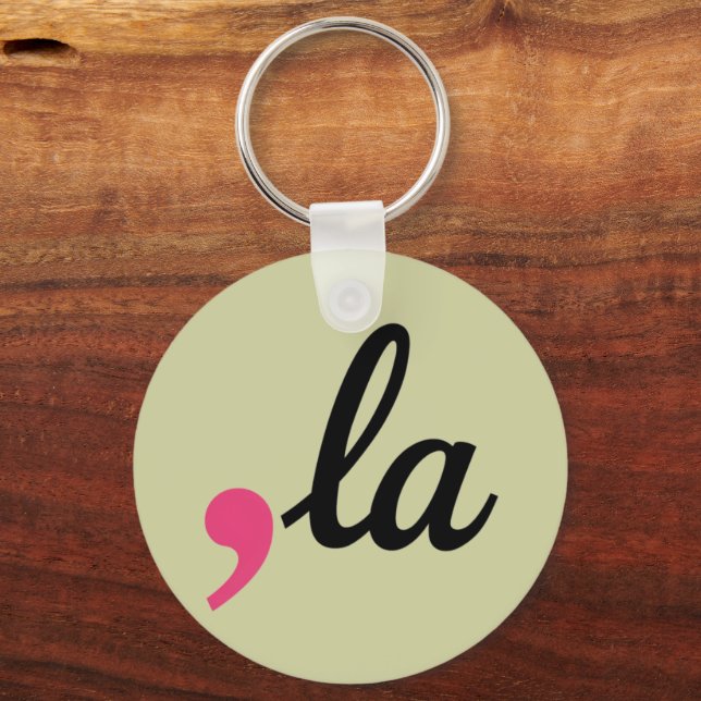 Comma La Kamala Harris Präsident 2024 Stopp-Projek Schlüsselanhänger (Vorderseite)