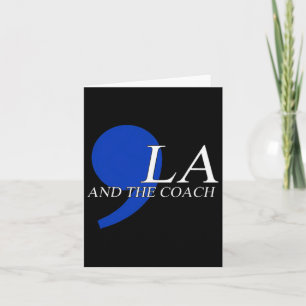 Comma La Kamala Harris Tim W Coach 2024 La Comma Karte