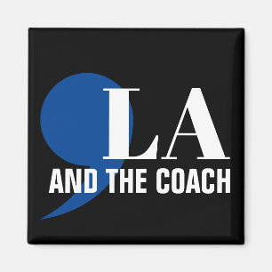 Comma La Kamala Harris Tim Walz Coach 2024 Commala Magnet