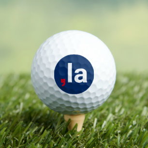 Comma La kamala lustige Aussprache rot-blau Golfball