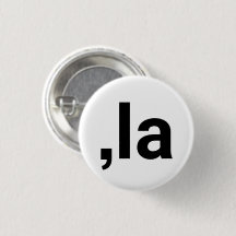 Comma La kamala Moderne Typografie witzig weiß