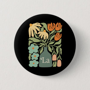Comma La Subtle Boho Blume Kamala Harris Frau P Button