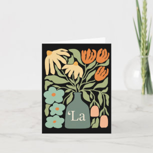 Comma La Subtle Boho Blume Kamala Harris Frau P Karte
