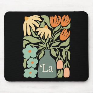 Comma La Subtle Boho Blume Kamala Harris Frau P Mousepad