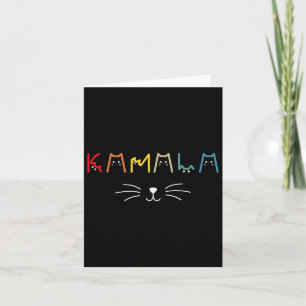Commala Cat Lettering Positive Funny Cat Letters Karte