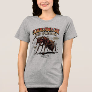 Commander Ant Damen T-Shirt Tri-Blend Shirt