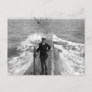 Commander E C Boyle VC Postkarte