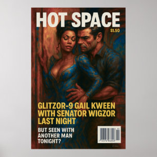 Commander Gail Kween Glamouröses Rendezvous-Dram Poster
