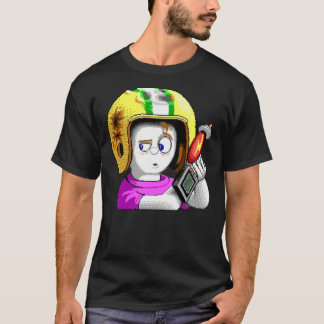 Commander Keen HD - Retro DOS Spielfan-Artikel Ess T-Shirt
