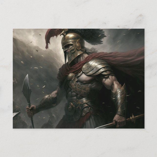 Commander Postkarte (Vorderseite)