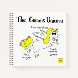 Commands Unicorn Notizblock Notizbuch