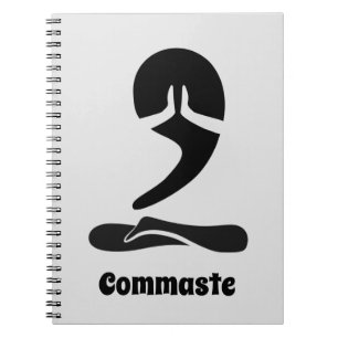 Commaste Spiral Foto Notebook Notizblock