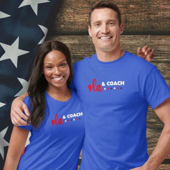 Comme La & Coach Stars Blue T - Shirt (Von Creator hochgeladen)