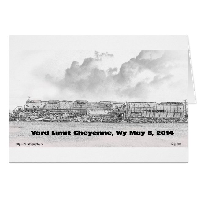 Commerative Geschenk-Karte des großen Jungen #4014 (Vorderseite (Horizontal))