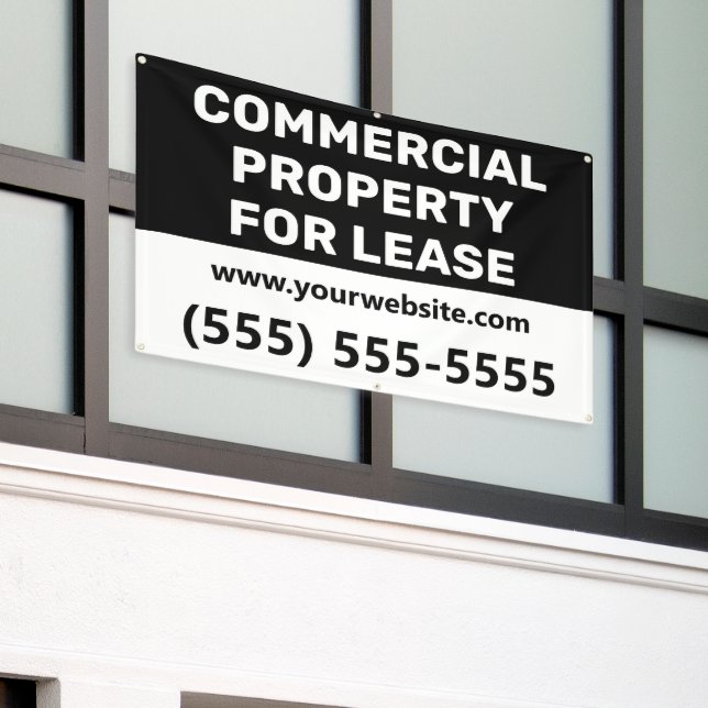 Commercial Property for Lease Banner (Äußeres Gebäude)