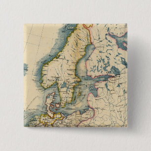 Commerciale Industrial Map of Europe Button