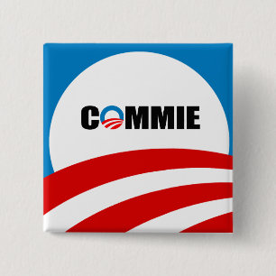 COMMIE BUTTON