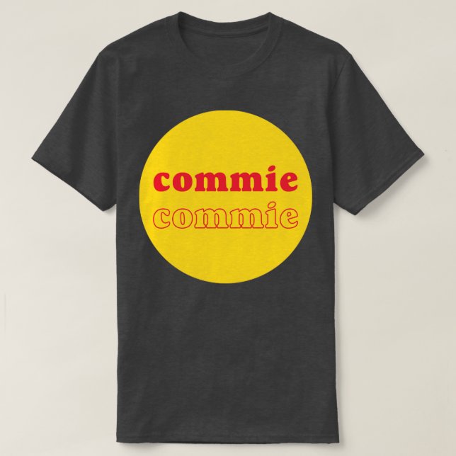 Commie Kommunist T-Shirt (Design vorne)