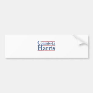 Commie-La Harris 2024 Funny Anti Kamala Harris Autoaufkleber