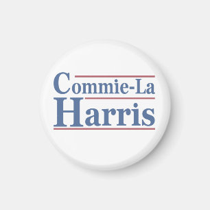 Commie-La Harris 2024 Funny Anti Kamala Harris Magnet