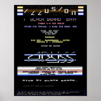 Commodore 64 Intro Screens 14 Zoll x 18 Zoll ILS & Poster