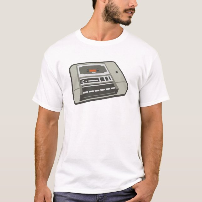 Commodore 64 VIC-20 Datasette T-Shirt (Vorderseite)
