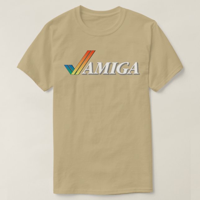 Commodore Amiga Logo T-Shirt (Design vorne)