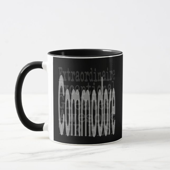Commodore Extraordinaire Tasse (Links)