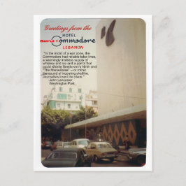Commodore Hotel Beirut Postcard Postkarte