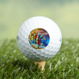 Common Bluebottle Golfball