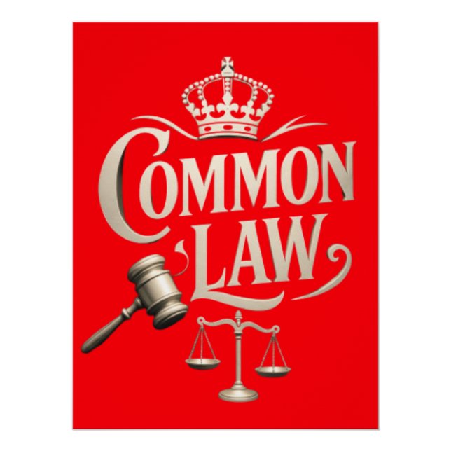 COMMON LAW POSTER (Vorderseite)
