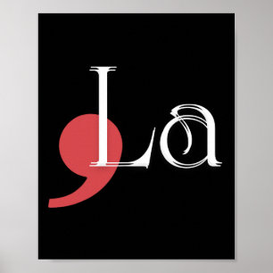 Commons La Kamala Harris American Flag Design Poster