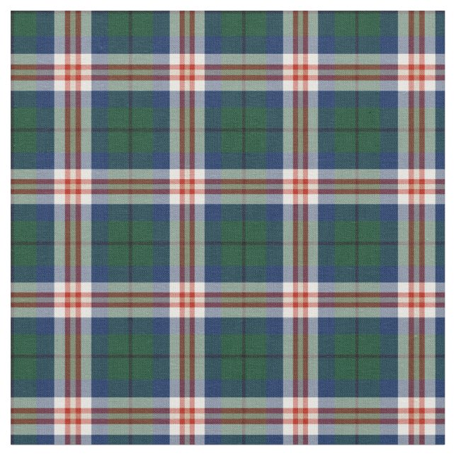 Commonwealth von KentuckyTartan Stoff (Nahaufnahme)