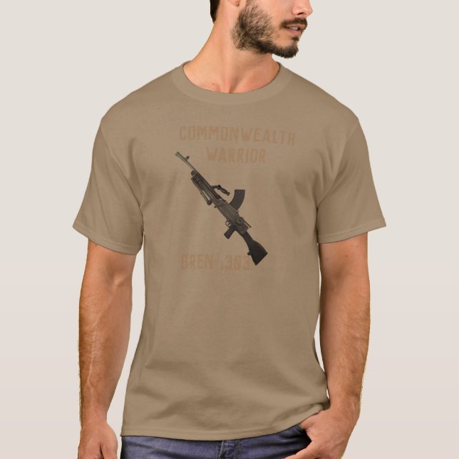 Commonwealth Warrior, Bren Tee Shirt. (Vorderseite)