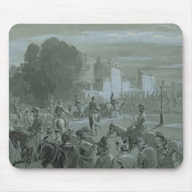 Communard Gefangene eskortiert nach Versailles, Mousepad (Vorne)