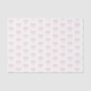Communion Dove Blonde Girl Seidenpapier