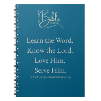 Community Bible Series Notizbuch Notizblock